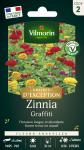 Fleurs - Zinnia Graffiti - Graines d'Exception - face recto